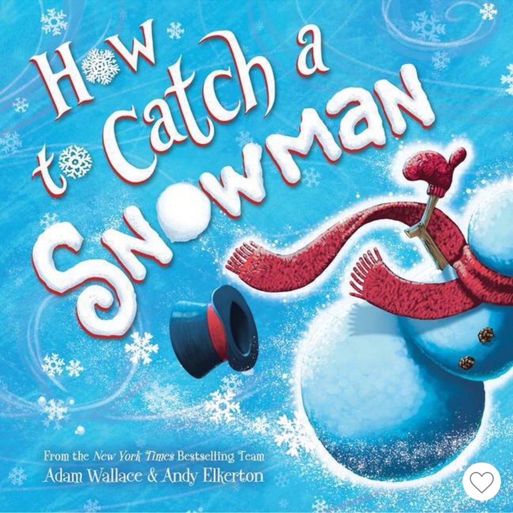 How to Catch a Snowman - by Adam Wallace (Hardcover) BOOK NEW kids